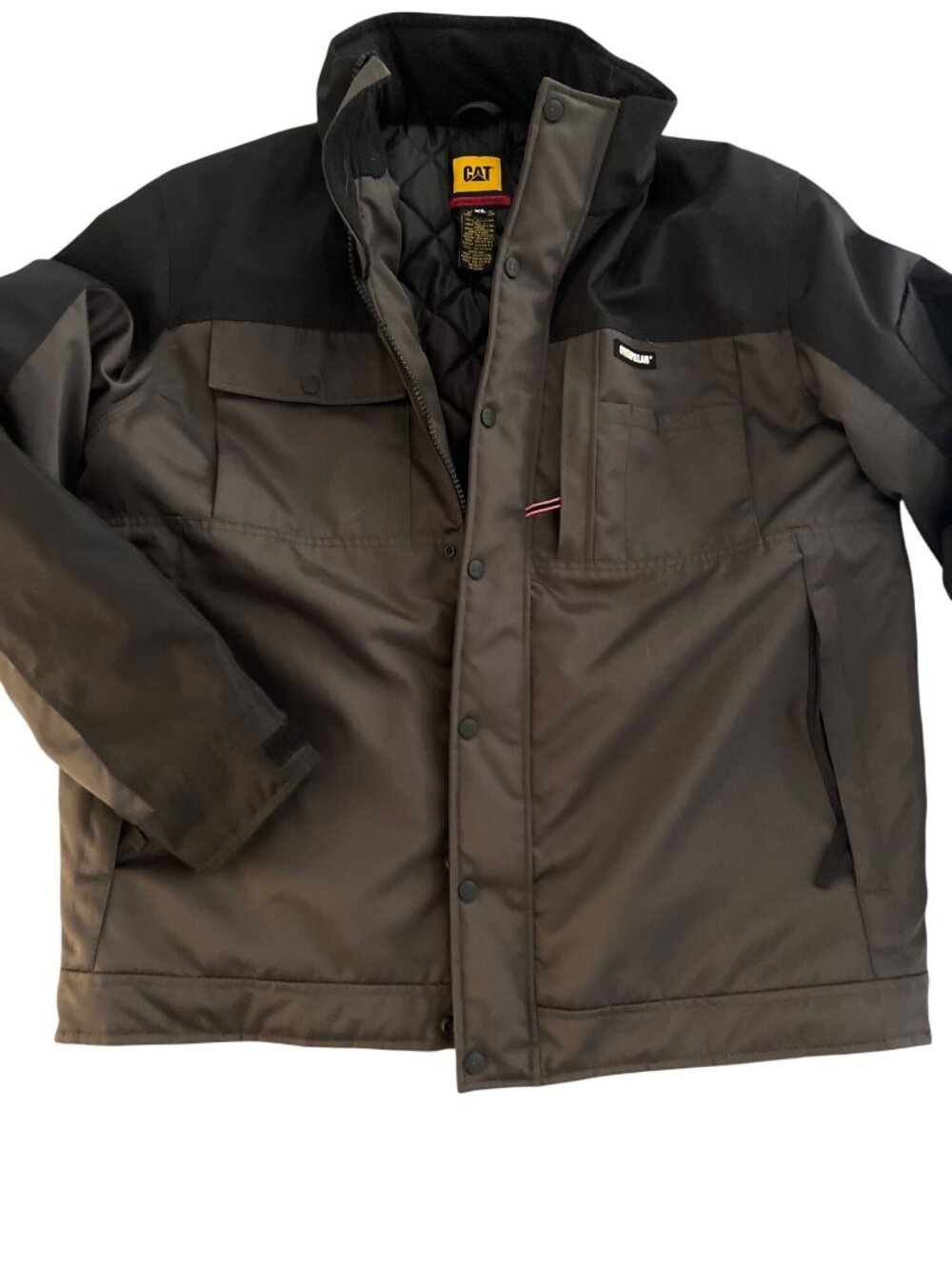 Caterpillar (CAT) Men's Heavyweight Insulated Colorblock Winter Jacket